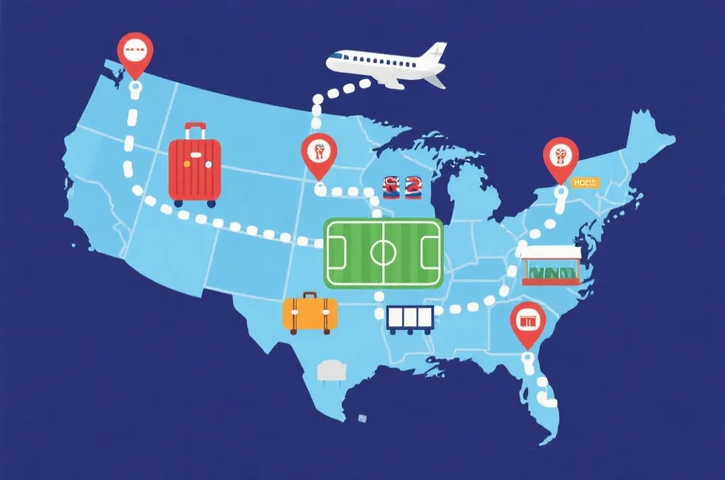 2026世界杯球队北美举办地点攻略：球迷跨城追赛前，先把机场、签证、住宿和安全看明白